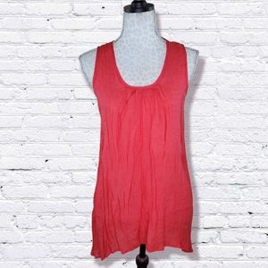 CLOSET CLOSING! Spense • Sharkbite Coral Summer Tank Top